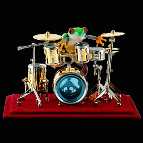 Drummer Frog